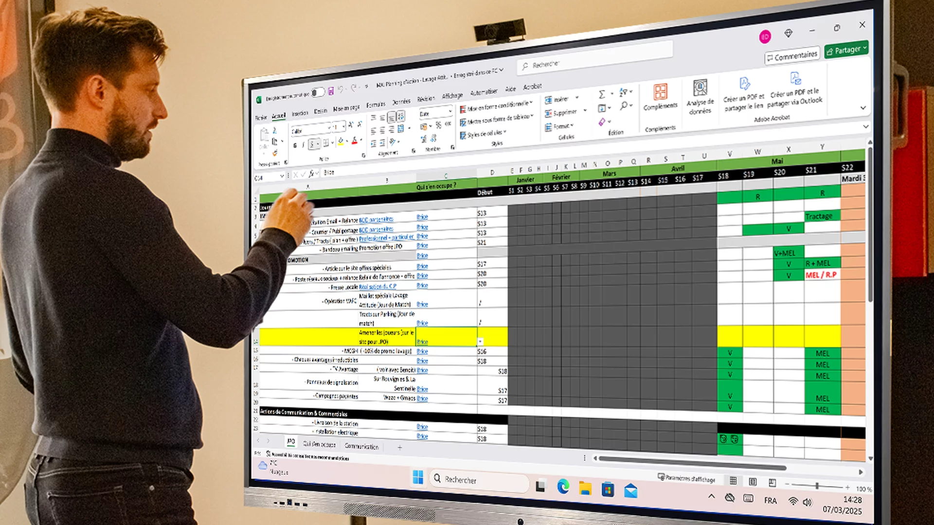Ajouter la suite d'outil windows sur votre écran interactif